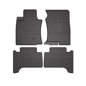 Toyota Land Cruiser Prado J150 Floor Mats - Omac - El Toro Rubber 4 Pcs - Black - '09-'16